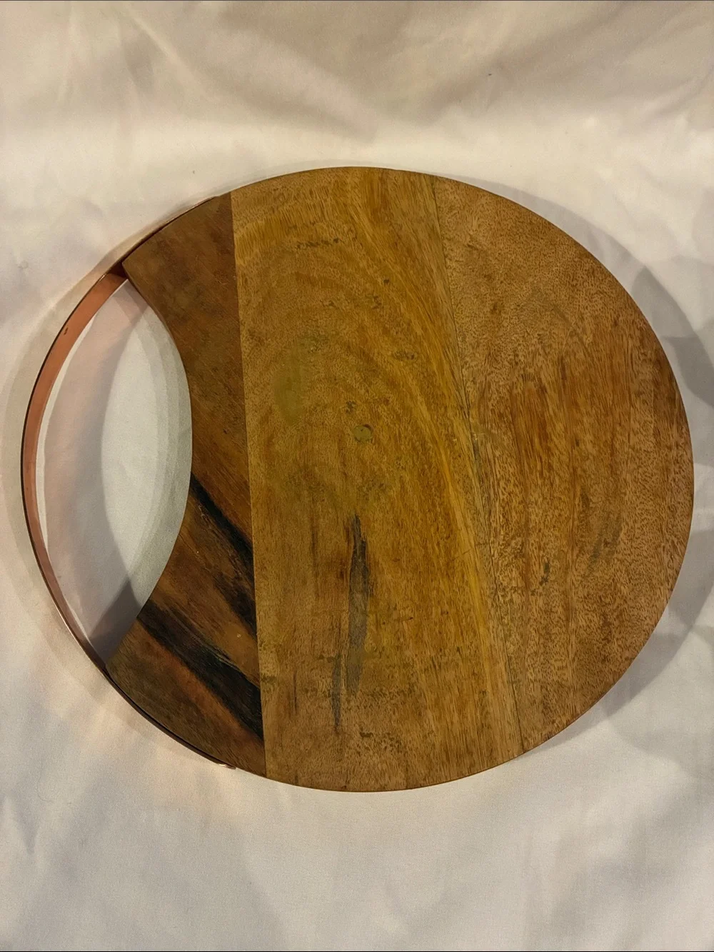 Wood & Copper Charcuterie Board Serving Board Cheese Platter/ Board Classy Look